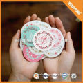 Fashion diy round glossy label sticker